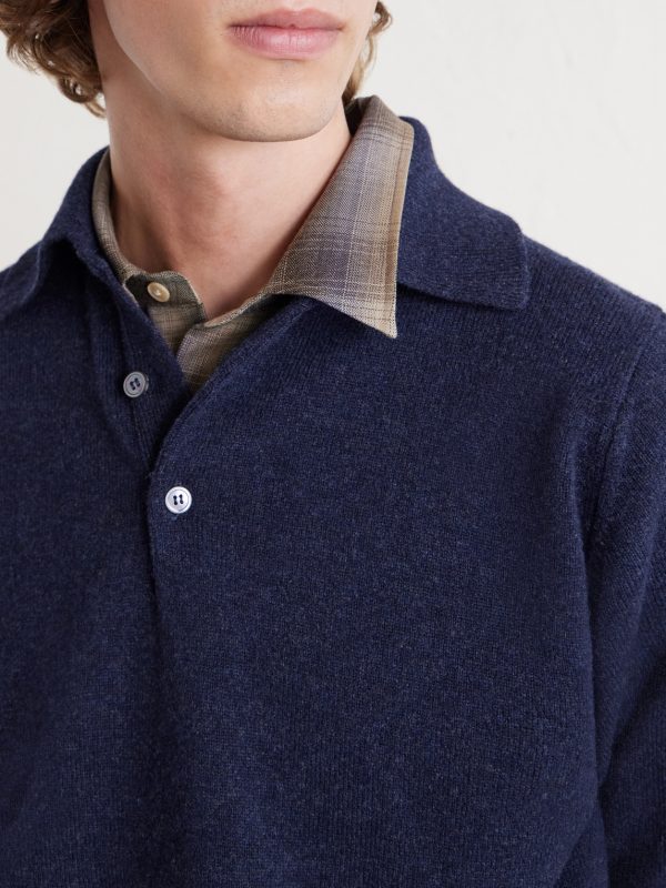 Wool Polo Sweater - CU