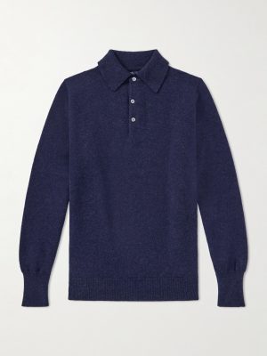 Wool Polo Sweater
