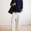 Wool Polo Sweater - OU