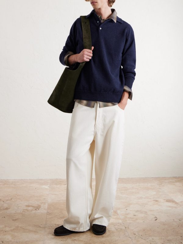 Wool Polo Sweater - OU