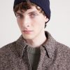 Ribbed Cashmere Beanie - E1 Ribbed Cashmere Beanie - E1