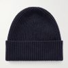 Ribbed Cashmere Beanie Ribbed Cashmere Beanie