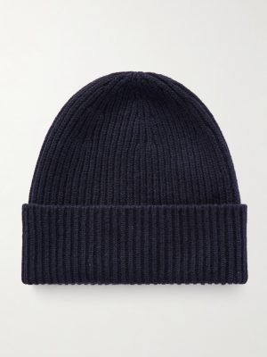 Ribbed Cashmere Beanie Ribbed Cashmere Beanie