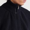 Zack Ribbed Cashmere Cardigan - CU