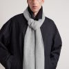 Ribbed Cashmere Scarf - FR