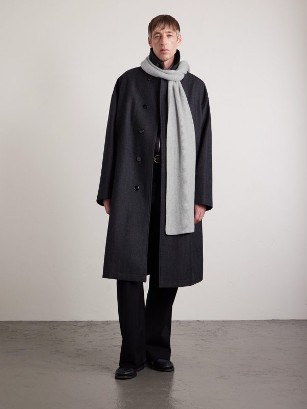 Ribbed Cashmere Scarf - OU