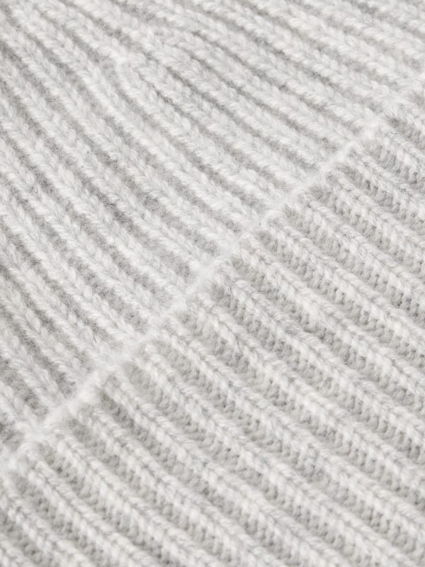 Ribbed Cashmere Beanie - CU Ribbed Cashmere Beanie - CU