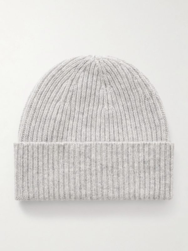 Ribbed Cashmere Beanie Ribbed Cashmere Beanie