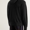 Logo-Print Wool and Cashmere-Blend Hoodie - BK Logo-Print Wool and Cashmere-Blend Hoodie - BK