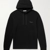 Logo-Print Wool and Cashmere-Blend Hoodie Logo-Print Wool and Cashmere-Blend Hoodie