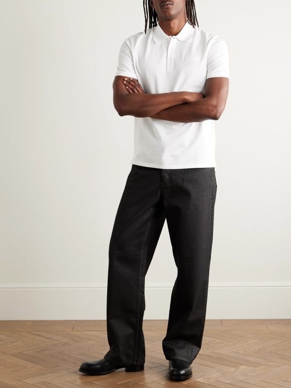 Cotton-Piqué Polo Shirt - OU