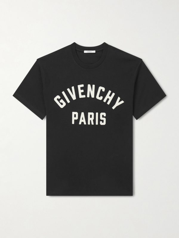 Logo-Appliquéd Cotton-Jersey T-Shirt