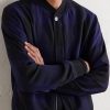Checked Twill Varsity Jacket - CU Checked Twill Varsity Jacket - CU