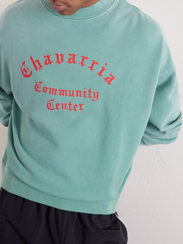 Community Center Hooligan Cotton Sweatshirt - CU Community Center Hooligan Cotton Sweatshirt - CU