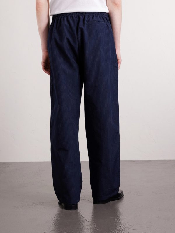 Ruff Rider Straight-Leg Logo-Embroidered Shell Track Pants - BK