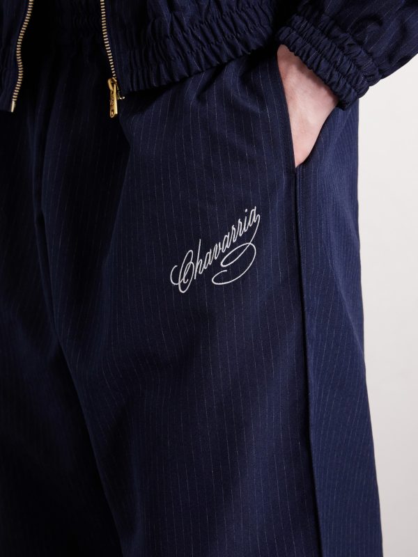 Ruff Rider Straight-Leg Logo-Embroidered Shell Track Pants - CU