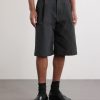 Chilango Straight-Leg Pleated Woven Bermuda Shorts - FR Chilango Straight-Leg Pleated Woven Bermuda Shorts - FR
