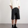 Chilango Straight-Leg Pleated Woven Bermuda Shorts - OU Chilango Straight-Leg Pleated Woven Bermuda Shorts - OU