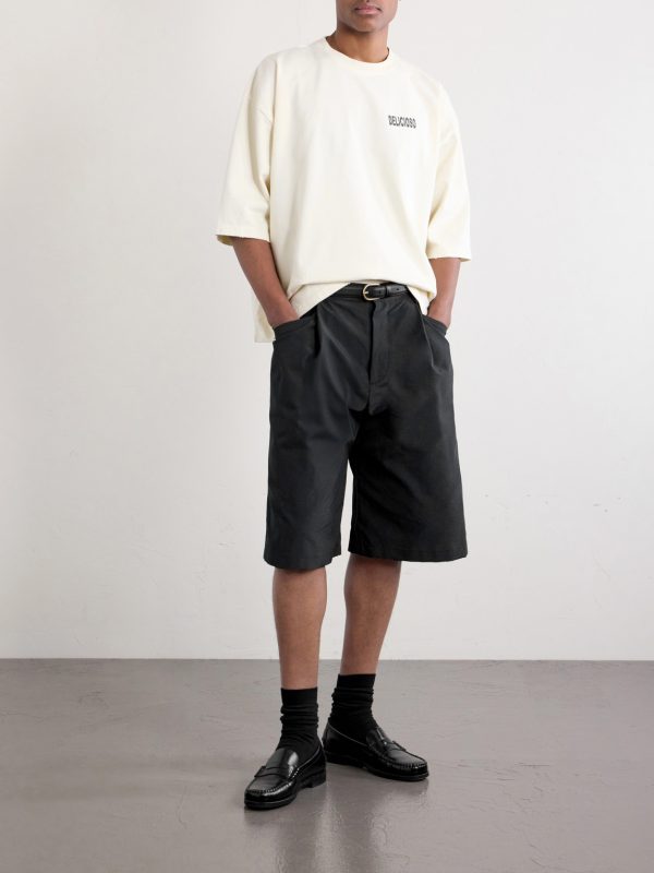 Chilango Straight-Leg Pleated Woven Bermuda Shorts - OU Chilango Straight-Leg Pleated Woven Bermuda Shorts - OU