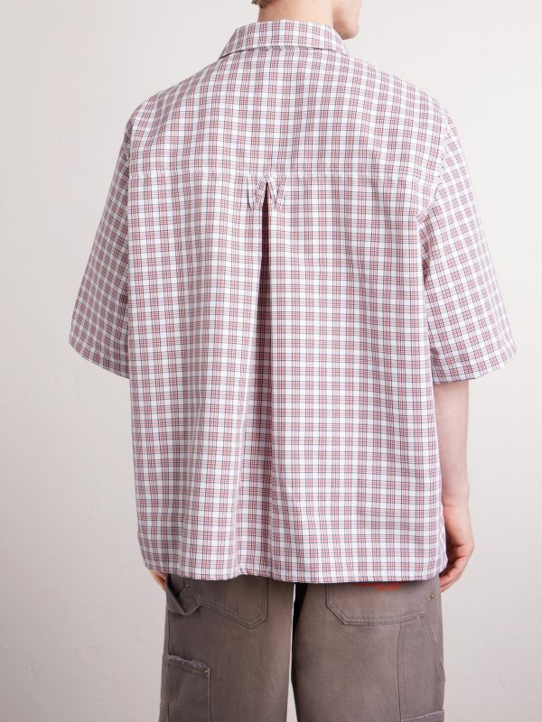 SS Corcoran Checked Woven Shirt - BK