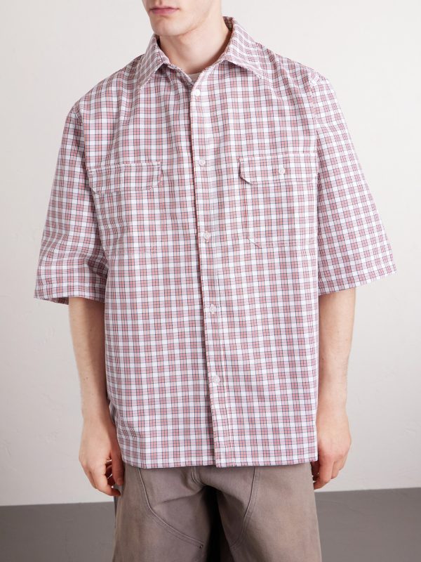 SS Corcoran Checked Woven Shirt - FR
