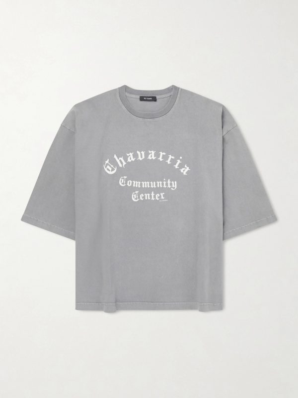 Chavarria Logo-Print Cotton-Jersey T-Shirt Chavarria Logo-Print Cotton-Jersey T-Shirt