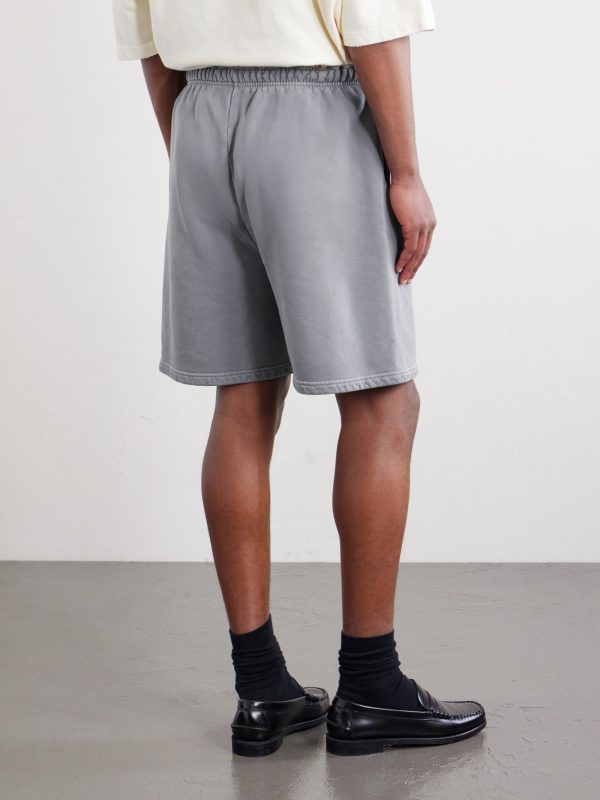 CCC Buffalo Straight-Leg Logo-Embroidered Cotton-Jersey Shorts - BK CCC Buffalo Straight-Leg Logo-Embroidered Cotton-Jersey Shorts - BK