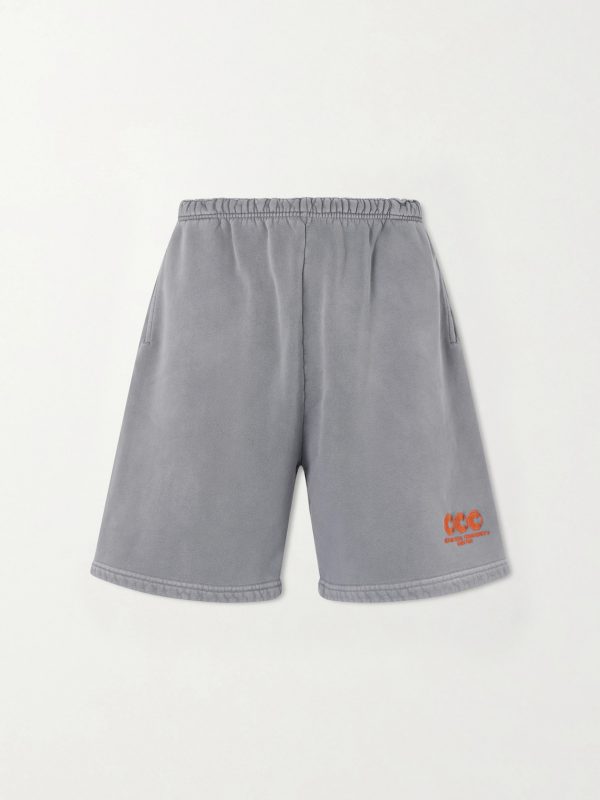 CCC Buffalo Straight-Leg Logo-Embroidered Cotton-Jersey Shorts CCC Buffalo Straight-Leg Logo-Embroidered Cotton-Jersey Shorts