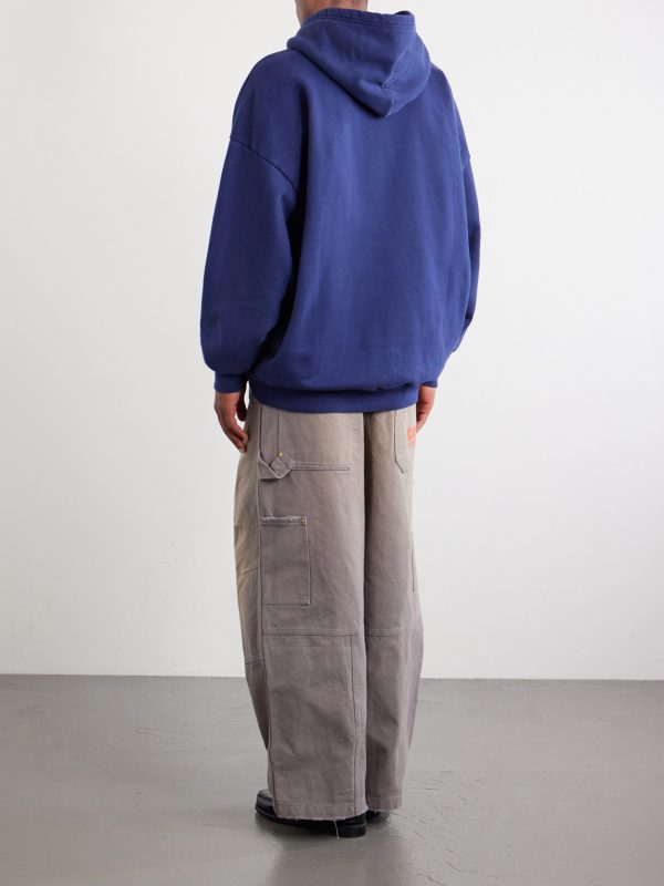 Gilroy Logo-Embroidered Cotton-Jersey Hoodie - BK Gilroy Logo-Embroidered Cotton-Jersey Hoodie - BK