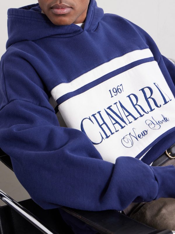 Gilroy Logo-Embroidered Cotton-Jersey Hoodie - CU Gilroy Logo-Embroidered Cotton-Jersey Hoodie - CU
