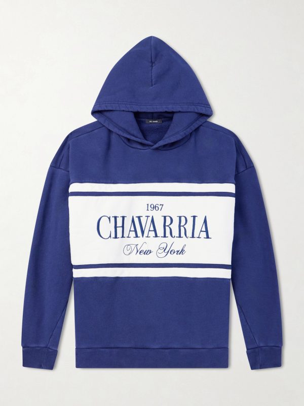 Gilroy Logo-Embroidered Cotton-Jersey Hoodie Gilroy Logo-Embroidered Cotton-Jersey Hoodie