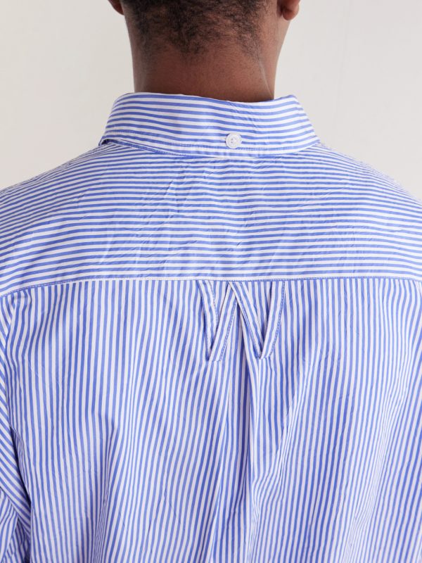 Veterano Striped Cotton-Blend Shirt - CU Veterano Striped Cotton-Blend Shirt - CU