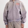 Juggernaut Logo-Embroidered Denim Zip-Up Hoodie - FR Juggernaut Logo-Embroidered Denim Zip-Up Hoodie - FR
