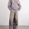 Juggernaut Logo-Embroidered Denim Zip-Up Hoodie - OU Juggernaut Logo-Embroidered Denim Zip-Up Hoodie - OU
