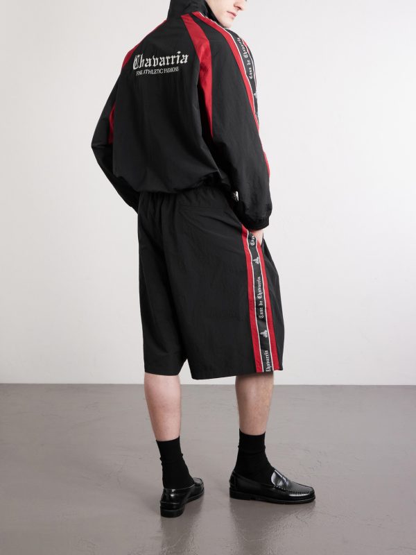 Casa De Chavarria Logo-Detailed Shell Jacket - BK