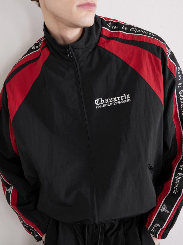 Casa De Chavarria Logo-Detailed Shell Jacket - CU