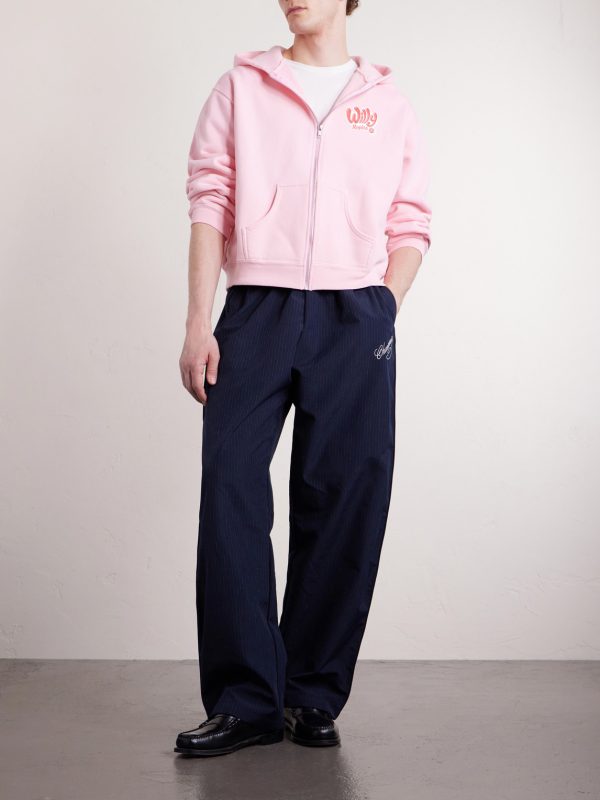 Willy Ropita Logo-Print Cotton-Jersey Zip-Up Hoodie - OU