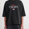 Welcome To America Logo-Embroidered Cotton-Jersey T-Shirt - FR
