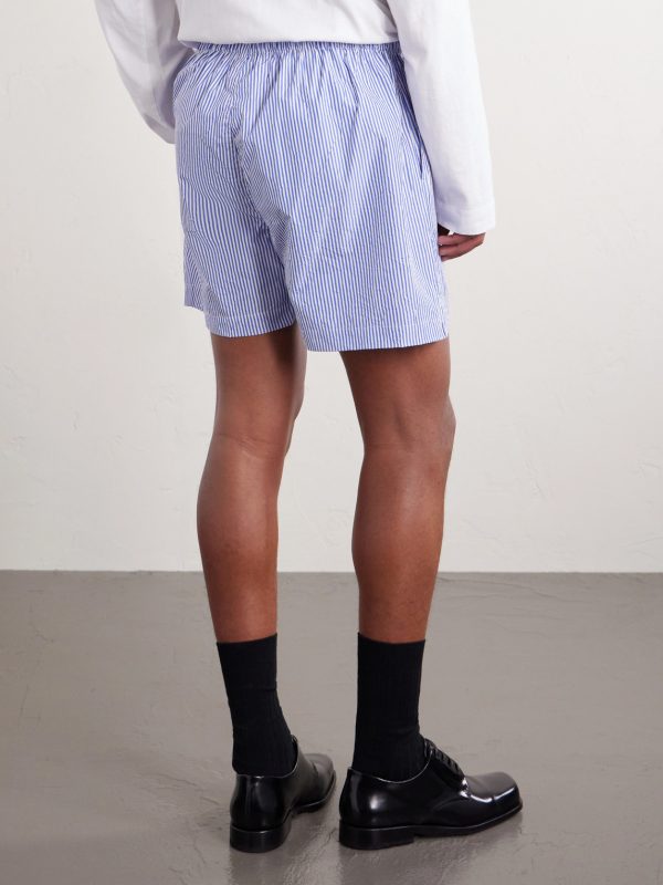 Willy Woven Cotton Straight-Leg Boxer Shorts - BK Willy Woven Cotton Straight-Leg Boxer Shorts - BK