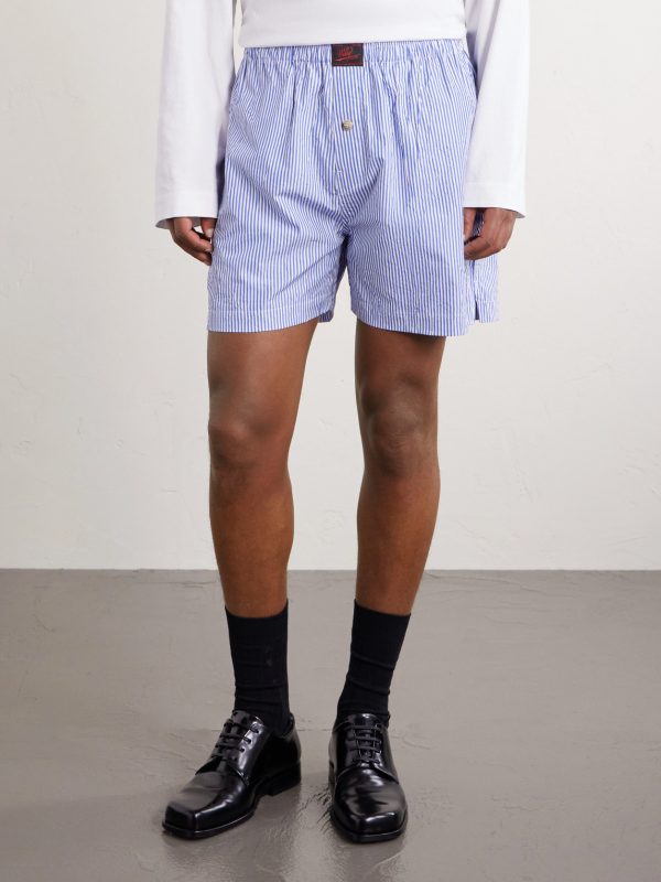Willy Woven Cotton Straight-Leg Boxer Shorts - FR Willy Woven Cotton Straight-Leg Boxer Shorts - FR