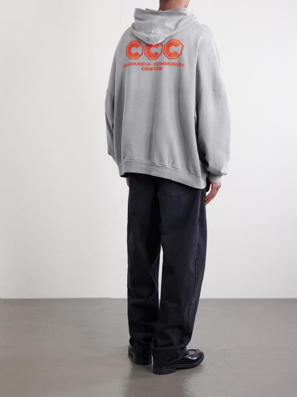 Logo-Embroidered Cotton-Jersey Zip-Up Hoodie - BK Logo-Embroidered Cotton-Jersey Zip-Up Hoodie - BK