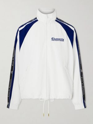 Casa De Chavarria Logo-Detailed Shell Jacket