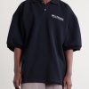 Logo-Embroidered Cotton-Piqué Polo Shirt - FR Logo-Embroidered Cotton-Piqué Polo Shirt - FR