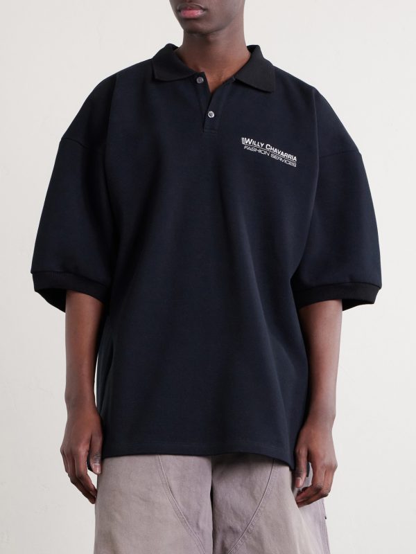 Logo-Embroidered Cotton-Piqué Polo Shirt - FR Logo-Embroidered Cotton-Piqué Polo Shirt - FR