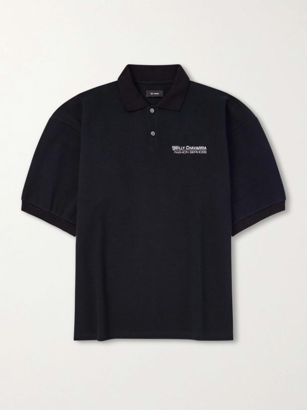 Logo-Embroidered Cotton-Piqué Polo Shirt Logo-Embroidered Cotton-Piqué Polo Shirt