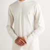 Logo-Print Cotton-Jersey Mock-Neck T-Shirt - FR Logo-Print Cotton-Jersey Mock-Neck T-Shirt - FR