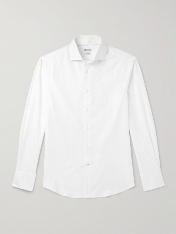 Slim-Fit Cotton Oxford Shirt Slim-Fit Cotton Oxford Shirt