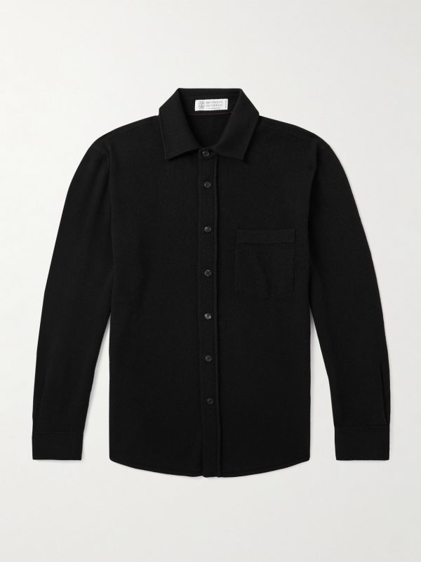 Wool, Cashmere and Silk-Blend Shirt Wool, Cashmere and Silk-Blend Shirt