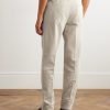 Straight-Leg Pleated Cotton-Corduroy Trousers - BK