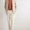 Slim-Fit Cotton-Corduroy Trousers - OU Slim-Fit Cotton-Corduroy Trousers - OU